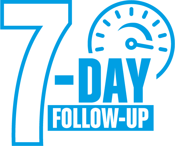 7-DAY blue logo